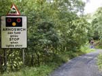 A Crossing near  Abergynolwyn